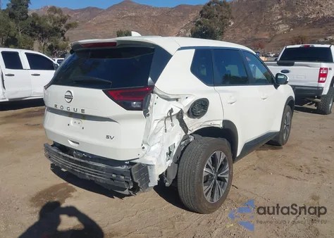 2023 Nissan Rogue Sv Fwd из США, поврежденный, VIN JN8BT3BA2PW418482